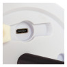 Lucide TYON - Lampe de table Rechargeable Intérieur/Extérieur - Batterie/Piles - LED Dim. - 1x2W 2700K - IP65 - Noir