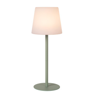 Lucide TYON - Lampe de table Rechargeable Intérieur/Extérieur - Batterie/Piles - LED Dim. - 1x2W 2700K - IP65 - Vert