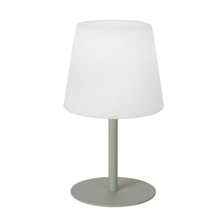 Lucide TYON - Lampe de table Rechargeable Intérieur/Extérieur - Batterie/Piles - LED Dim. - 1x2W 2700K - IP65 - Vert