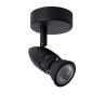 Lucide CARO - Spot plafond - Ø 9 cm - 1xGU10 (MR16) - Noir