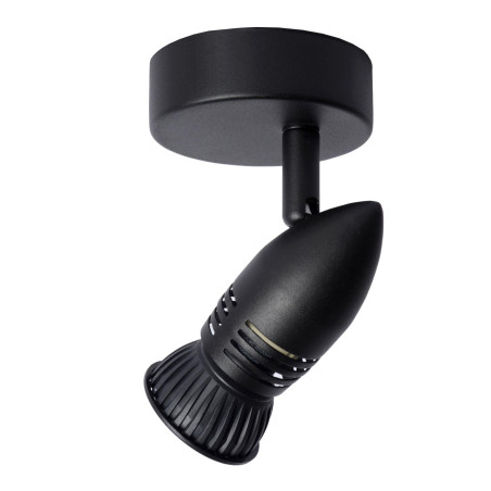 Lucide CARO - Spot plafond - Ø 9 cm - 1xGU10 (MR16) - Noir