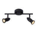 Lucide CARO - Spot plafond - 2xGU10 (MR16) - Noir