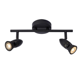 Lucide CARO - Spot plafond - 2xGU10 (MR16) - Noir