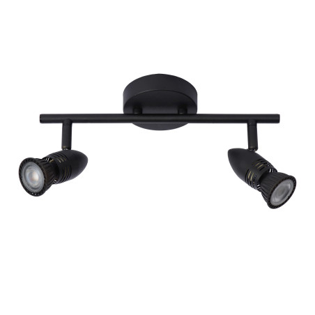 Lucide CARO - Spot plafond - 2xGU10 (MR16) - Noir