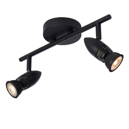 Lucide CARO - Spot plafond - 2xGU10 (MR16) - Noir