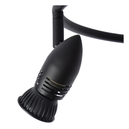 Lucide CARO - Spot plafond - Ø 31 cm - 3xGU10 (MR16) - Noir
