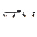 Lucide CARO - Spot plafond - 4xGU10 (MR16) - Noir