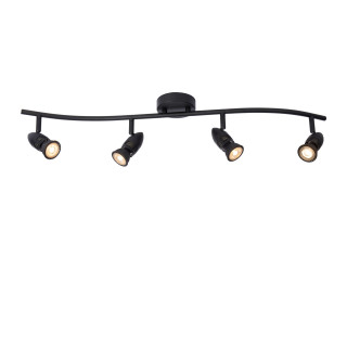 Lucide CARO - Spot plafond - 4xGU10 (MR16) - Noir