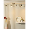 Lucide CARO-LED - Spot plafond - LED - GU10 (MR16) - 4x5W 2700K - Chrome Dépoli