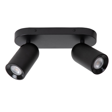Lucide PUNCH - Spot plafond - 2xGU10 (MR16) - Noir