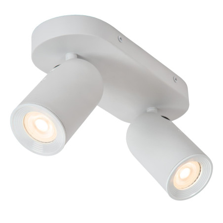 Lucide PUNCH - Spot plafond - 2xGU10 (MR16) - Blanc