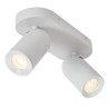 Lucide PUNCH - Spot plafond - 2xGU10 (MR16) - Blanc