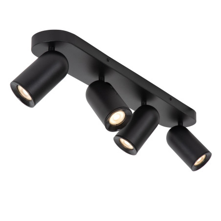 Lucide PUNCH - Spot plafond - 4xGU10 (MR16) - Noir