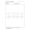 Lucide PUNCH - Spot plafond - 4xGU10 (MR16) - Noir