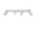 Lucide PUNCH - Spot plafond - 4xGU10 (MR16) - Blanc