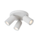 Lucide PUNCH - Spot plafond - Ø 21 cm - 3xGU10 (MR16) - Blanc