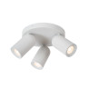 Lucide PUNCH - Spot plafond - Ø 21 cm - 3xGU10 (MR16) - Blanc