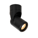 Lucide NIORT - Spot plafond Intérieur/Extérieur - 1xGU10 (MR16) - IP44 - Noir