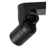 Lucide NIORT - Spot plafond Intérieur/Extérieur - 2xGU10 (MR16) - IP44 - Noir