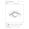 Lucide PRIVAS - Applique murale Intérieur/Extérieur - 2xE27 - IP44 - Blanc