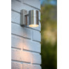 Lucide ARNE-LED - Spot mural / Applique mural Intérieur/Extérieur - Ø 6,3 cm - LED - GU10 (MR16) - 1x5W 2700K - IP44 - Chrome