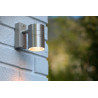 Lucide ARNE-LED - Spot mural / Applique mural Intérieur/Extérieur - Ø 6,3 cm - LED - GU10 (MR16) - 1x5W 2700K - IP44 - Chrome