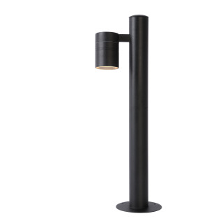 Lucide ARNE-LED - Borne extérieur - Ø 6,3 cm - LED - GU10 (MR16) - 1x5W 2700K - IP44 - Noir