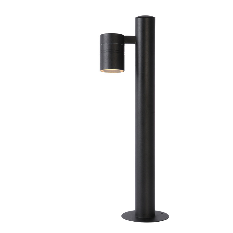Lucide ARNE-LED - Borne extérieur - Ø 6,3 cm - LED - GU10 (MR16) - 1x5W 2700K - IP44 - Noir
