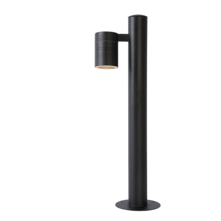 Lucide ARNE-LED - Borne extérieur - Ø 6,3 cm - LED - GU10 (MR16) - 1x5W 2700K - IP44 - Noir
