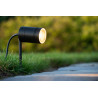 Lucide ARNE-LED - Spot de jardin - Ø 6,3 cm - LED - GU10 (MR16) - 1x5W 2700K - IP44 - Noir