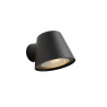 Lucide DINGO-LED - Applique murale Intérieur/Extérieur - LED Dim. - GU10 (MR16) - 1x5W 3000K - IP44 - Anthracite