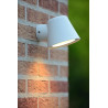 Lucide DINGO-LED - Applique murale Intérieur/Extérieur - LED Dim. - GU10 (MR16) - 1x5W 3000K - IP44 - Blanc