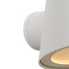 Lucide DINGO-LED - Applique murale Intérieur/Extérieur - LED Dim. - GU10 (MR16) - 1x5W 3000K - IP44 - Blanc
