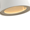 Lucide DINGO-LED - Applique murale Intérieur/Extérieur - LED Dim. - GU10 (MR16) - 1x5W 3000K - IP44 - Blanc