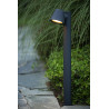 Lucide DINGO-LED - Borne extérieur - LED Dim. - GU10 (MR16) - 1x5W 3000K - IP44 - Anthracite