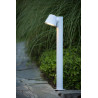Lucide DINGO-LED - Borne extérieur - LED Dim. - GU10 (MR16) - 1x5W 3000K - IP44 - Blanc