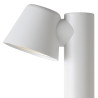 Lucide DINGO-LED - Borne extérieur - LED Dim. - GU10 (MR16) - 1x5W 3000K - IP44 - Blanc