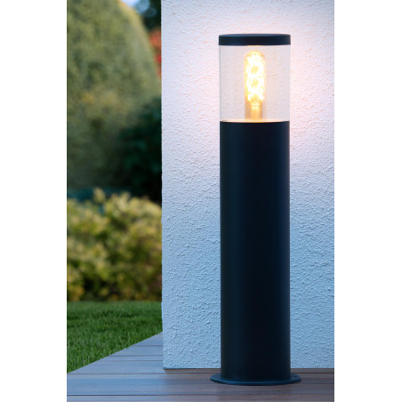 Lucide FEDOR - Borne extérieur - 1xE27 - IP44 - Noir