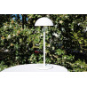 Lucide JOY - Lampe de table Rechargeable Intérieur/Extérieur - Batterie/Piles - Ø 12 cm - LED Dim. - 1x1,5W 3000K - IP54 - Blanc