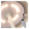 Lucide JOY - Lampe de table Rechargeable Intérieur/Extérieur - Batterie/Piles - Ø 12 cm - LED Dim. - 1x1,5W 3000K - IP54 - Blanc