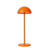 Lucide JOY - Lampe de table Rechargeable Intérieur/Extérieur - Batterie/Piles - Ø 12 cm - LED Dim. - 1x1,5W 3000K - IP54 -
