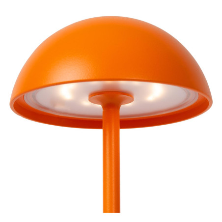 Lucide JOY - Lampe de table Rechargeable Intérieur/Extérieur - Batterie/Piles - Ø 12 cm - LED Dim. - 1x1,5W 3000K - IP54 -