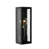 Lucide DUKAN - Applique murale Intérieur/Extérieur - 1xE27 - IP65 - Noir