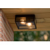 Lucide DUKAN - Plafonnier Intérieur/Extérieur - 2xE27 - IP65 - Noir