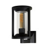 Lucide CADIX - Applique murale Intérieur/Extérieur - 1xE27 - IP65 - Noir