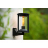 Lucide CADIX - Applique murale Intérieur/Extérieur - 1xE27 - IP65 - Noir