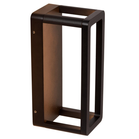 Lucide NARVIK - Applique murale Intérieur/Extérieur - LED - 1x9,2W 3000K - IP65 - Noir