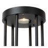 Lucide JACKSON - Borne extérieur- Énergie Solaire - Ø 16 cm - LED Dim. - 1x2W 3000K - IP54- Détecteur De Mouvement & Jour/Nuit