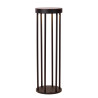 Lucide JACKSON - Borne extérieur- Énergie Solaire - Ø 16 cm - LED Dim. - 1x2W 3000K - IP65- Détecteur De Mouvement & Jour/Nuit