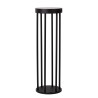Lucide JACKSON - Borne extérieur- Énergie Solaire - Ø 16 cm - LED Dim. - 1x2W 3000K - IP65- Détecteur De Mouvement & Jour/Nuit